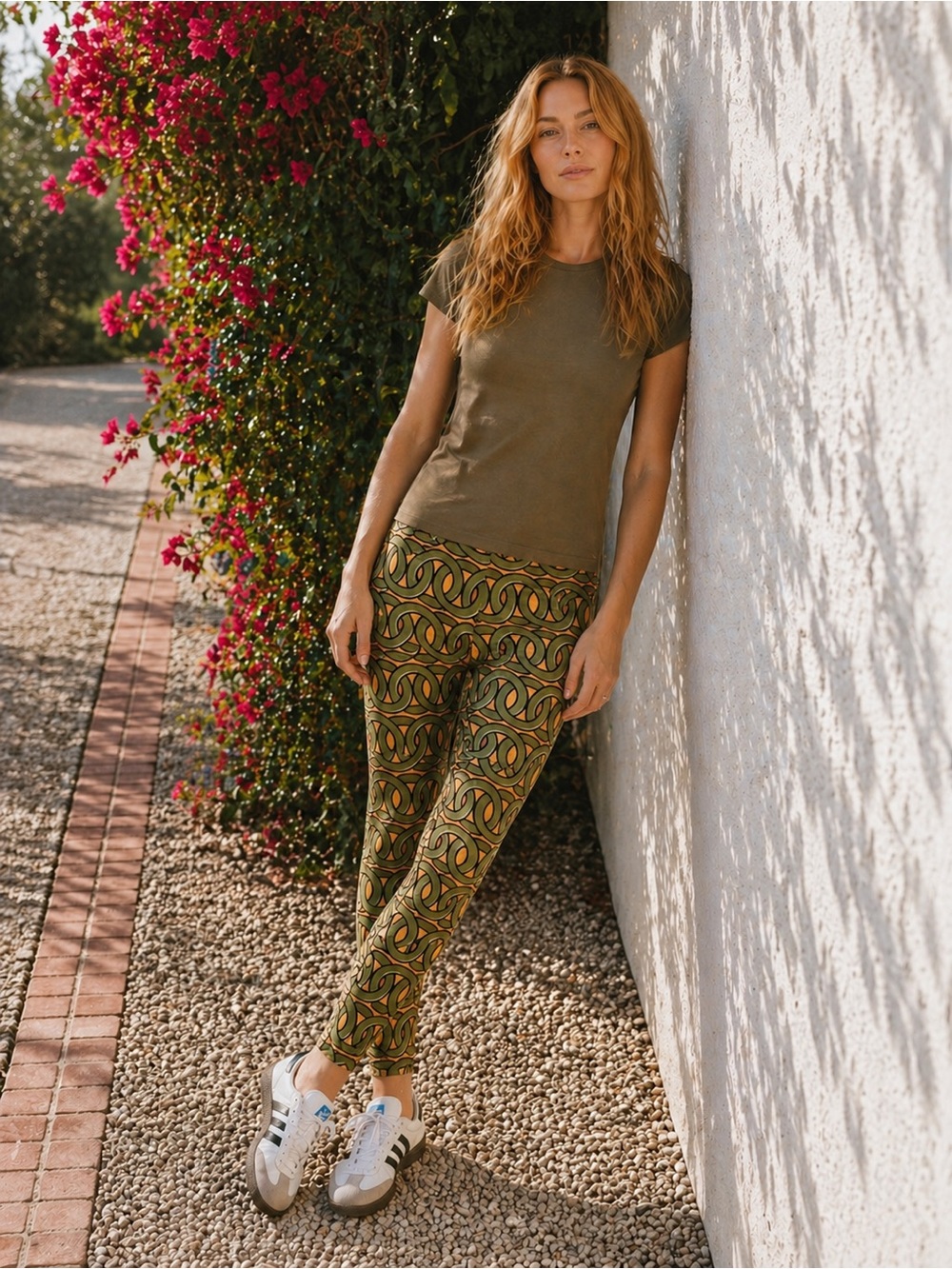 LulaRoe Patterned Leggings • size one size
